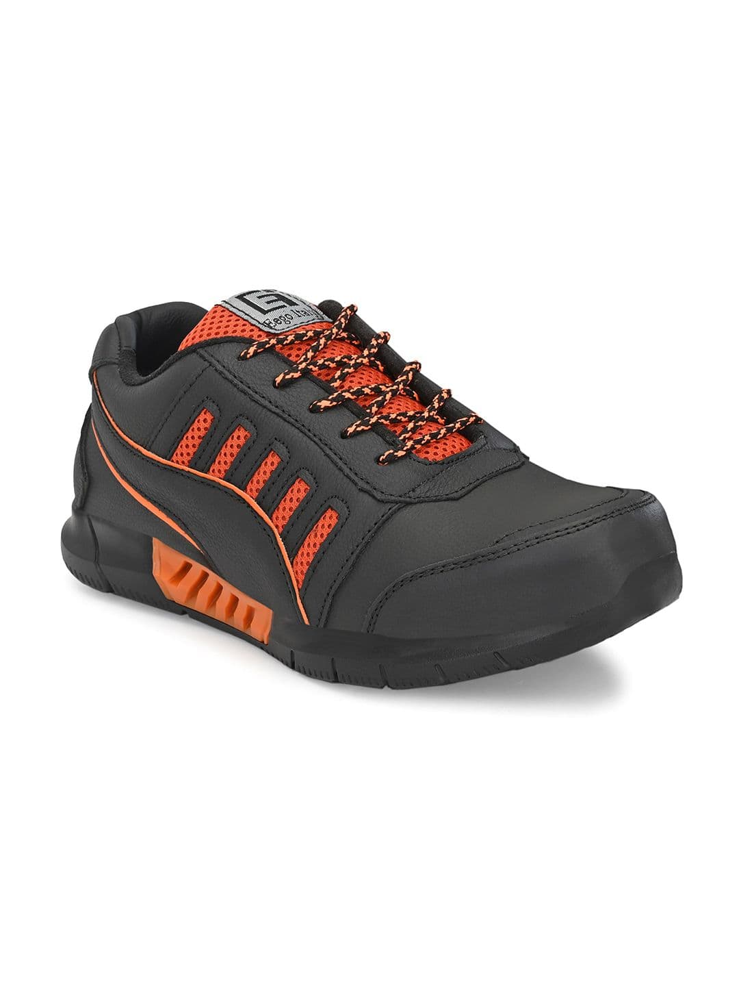 Eego Italy Men Leather Trekking Non-Marking Shoes - view 1