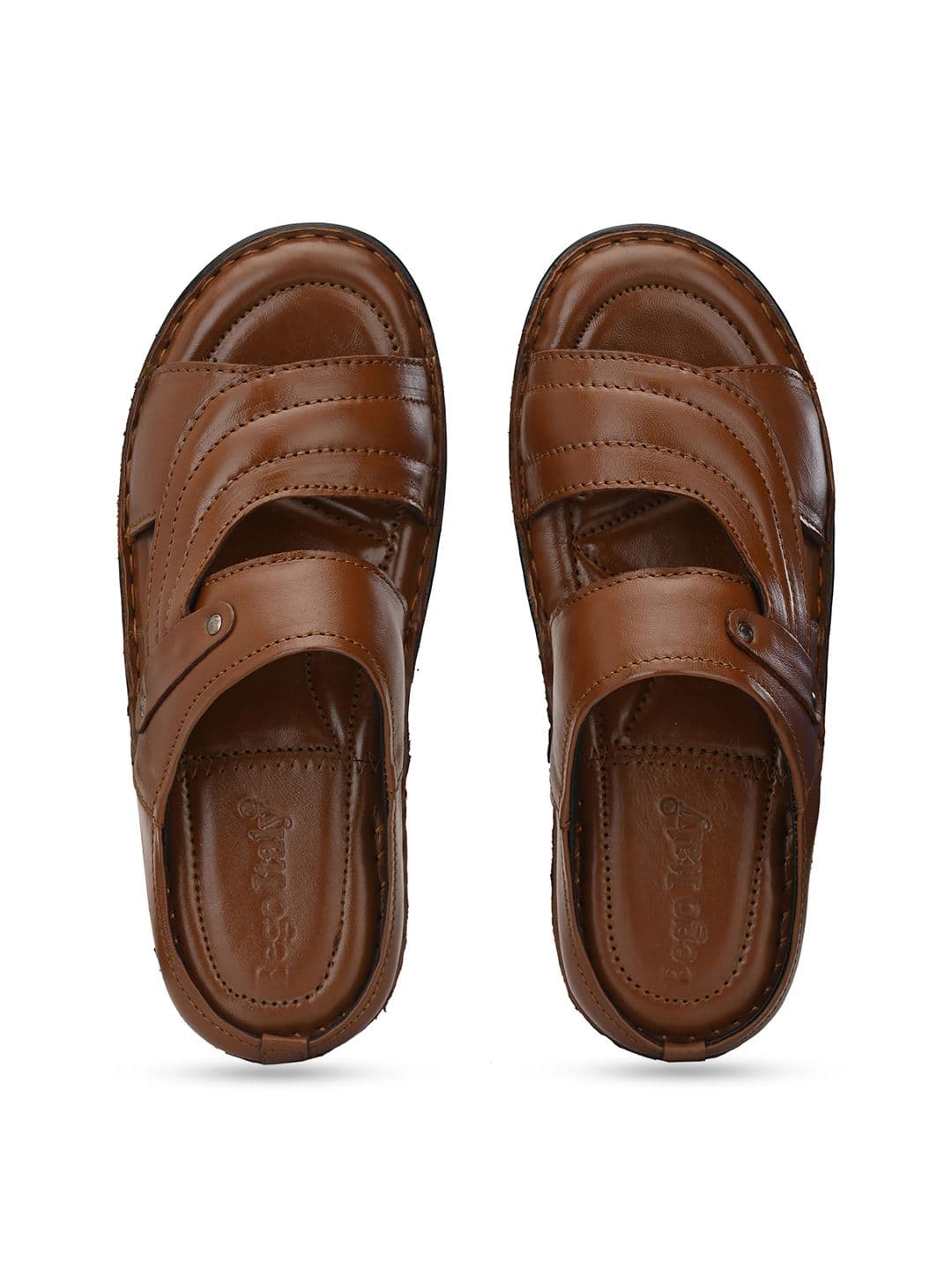 Eego Italy Men Leather Comfort Sandals - view 1