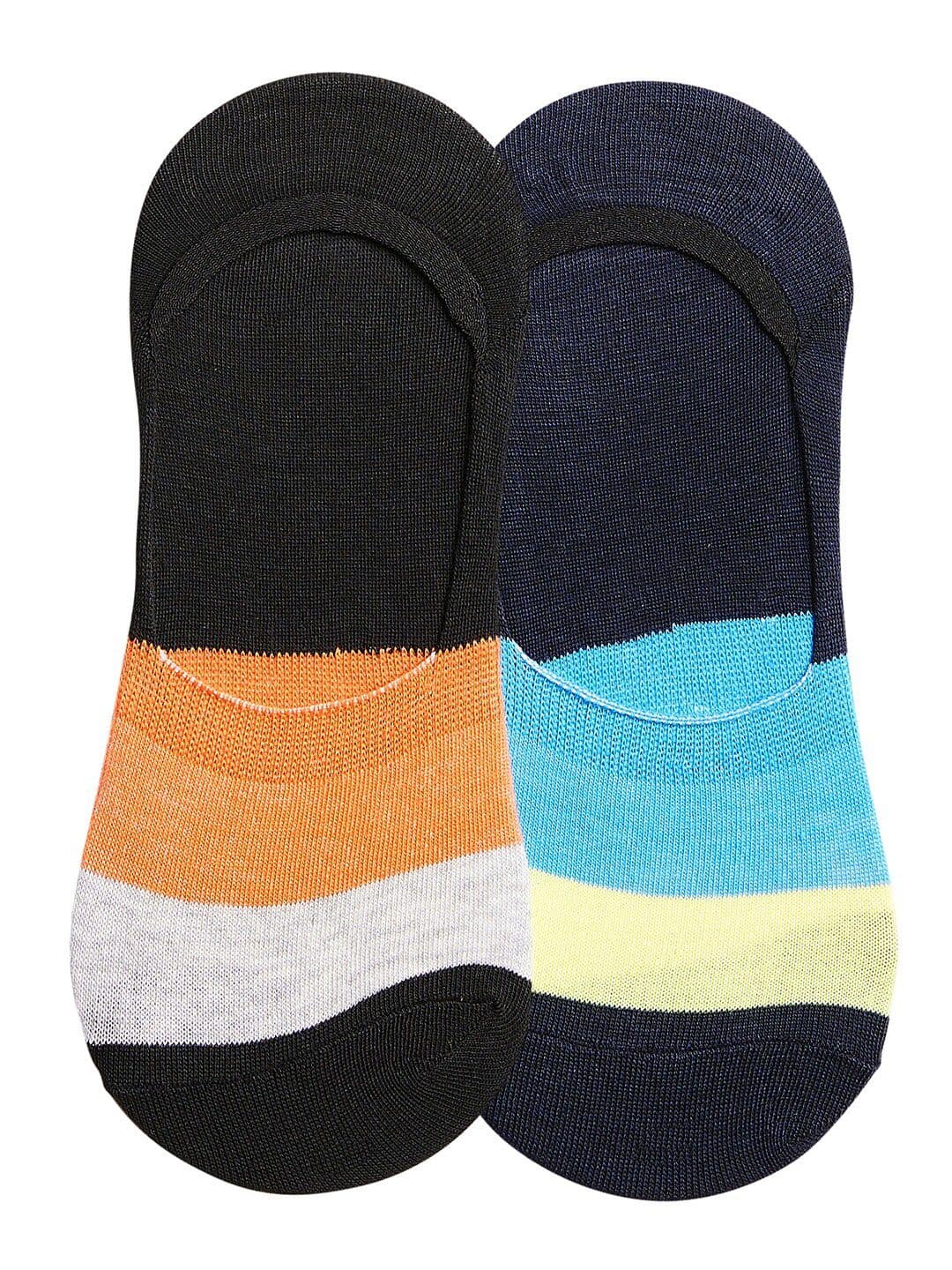 SECRETS BY ZEROKAATA Unisex Pack Of 2 Shoe Liners Cotton Socks - view 1