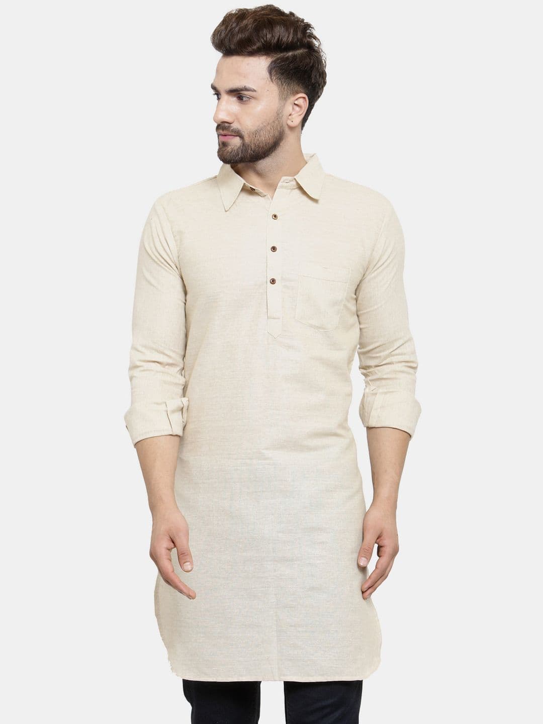 Sayesha Men Pure Cotton Kurta - view 1