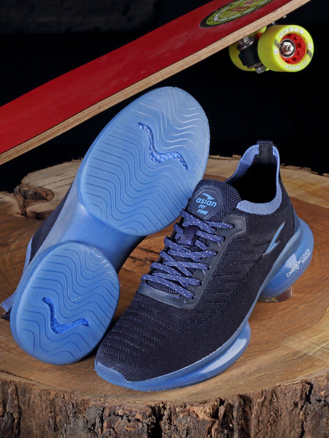 ASIAN Men Memory Foam Running Non-Marking Sports Shoes - view 1