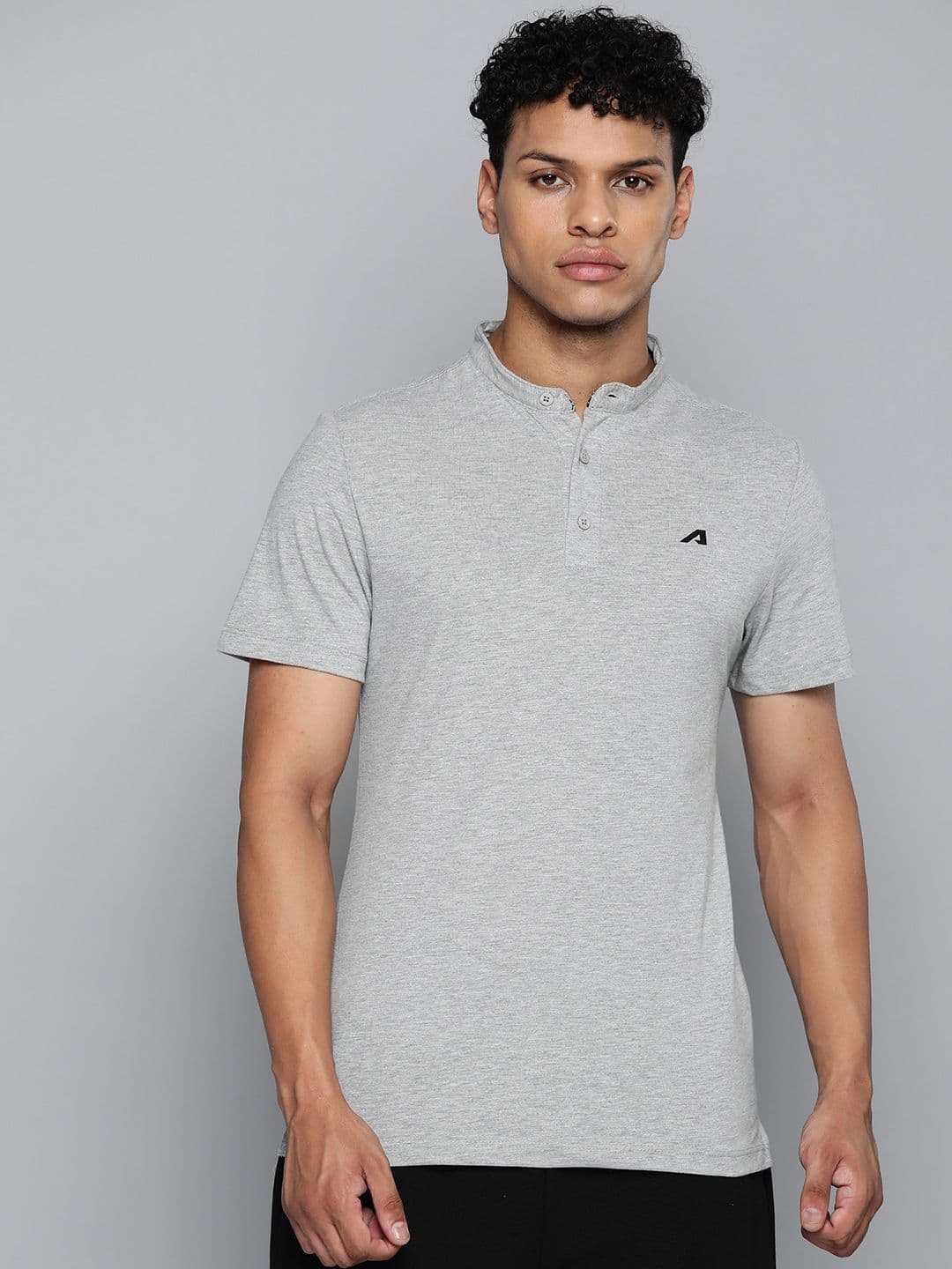 Alcis Men Polo Collar Dry Tech T-shirt - view 1