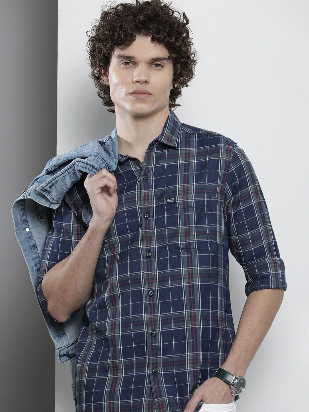 The Indian Garage Co Men Checked Casual Shirt - view 1