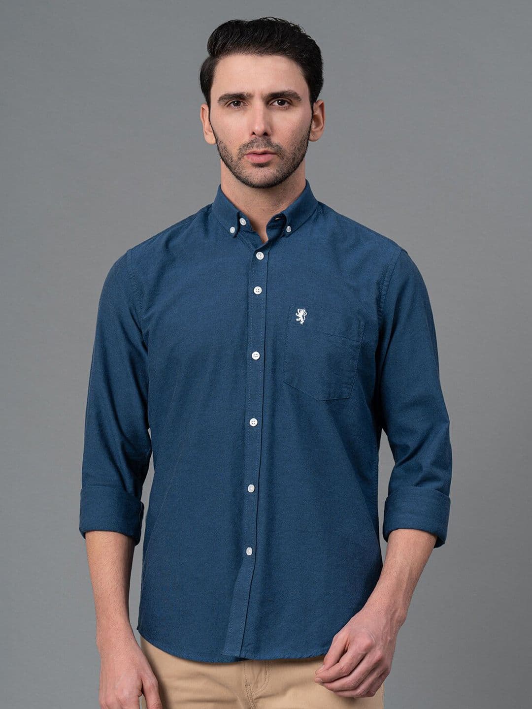 Red Tape Oxford Casual Pure Cotton Shirt - view 1