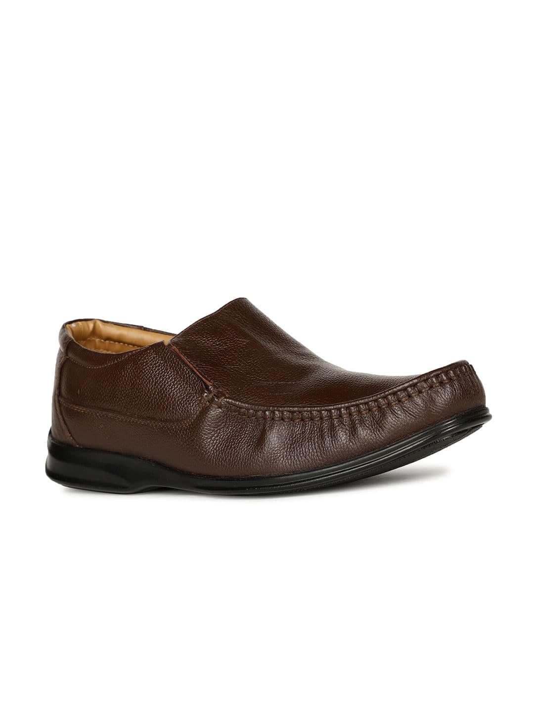 Bata Men Leather Formal Slip-On Shoes - view 1