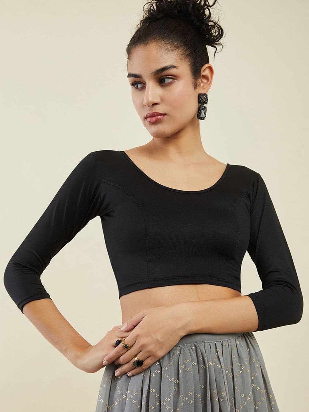Soch Cotton Saree Blouse - view 1