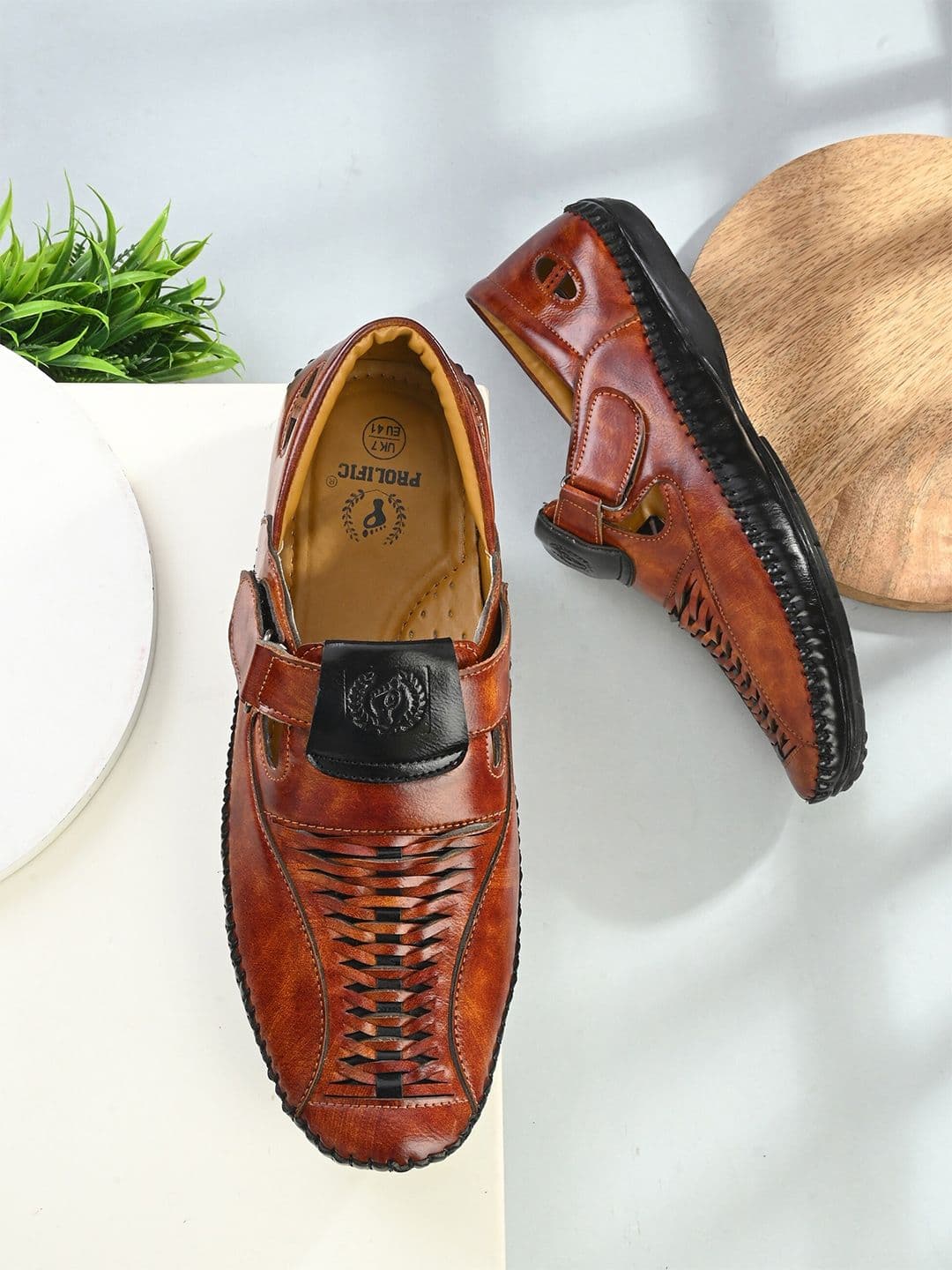 Prolific Men Velcro Shoe-Style Sandals - view 1