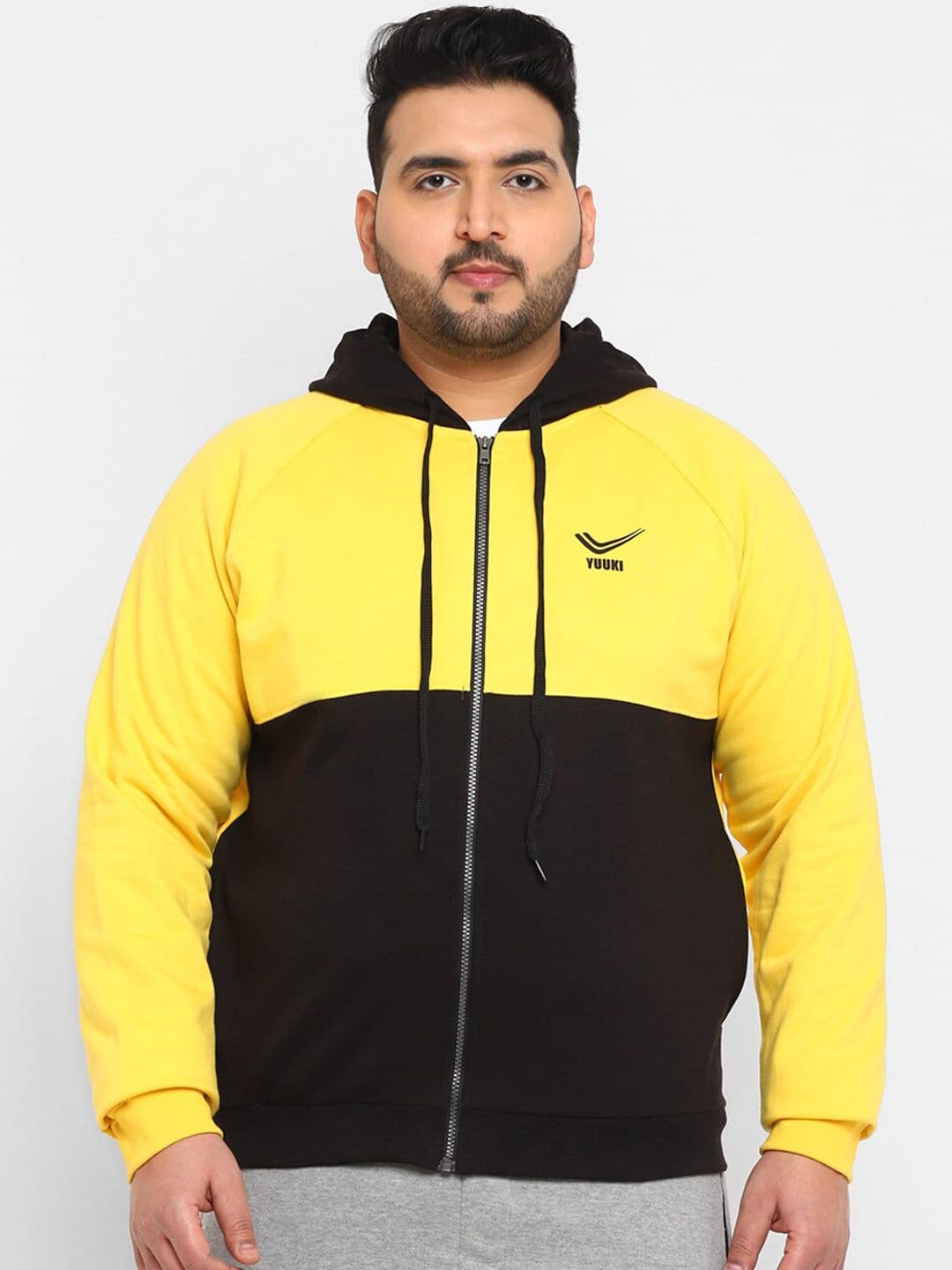 Yuuki Men Colourblocked Sporty Jacket - view 1