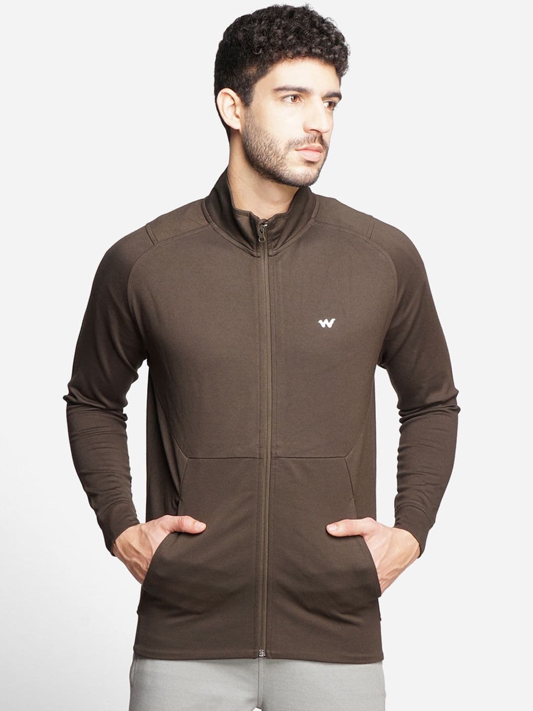 Wildcraft Men Mock Collar Nylon Sporty Jacket - view 1