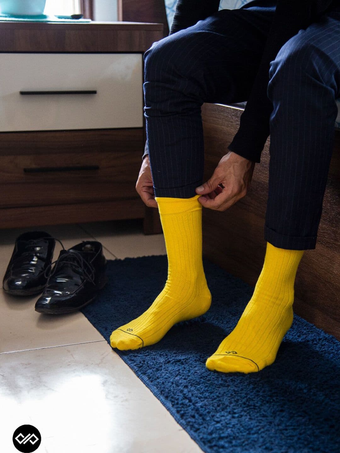 Dynamocks Pack Of 2 Cotton Calf-Length Socks - view 1