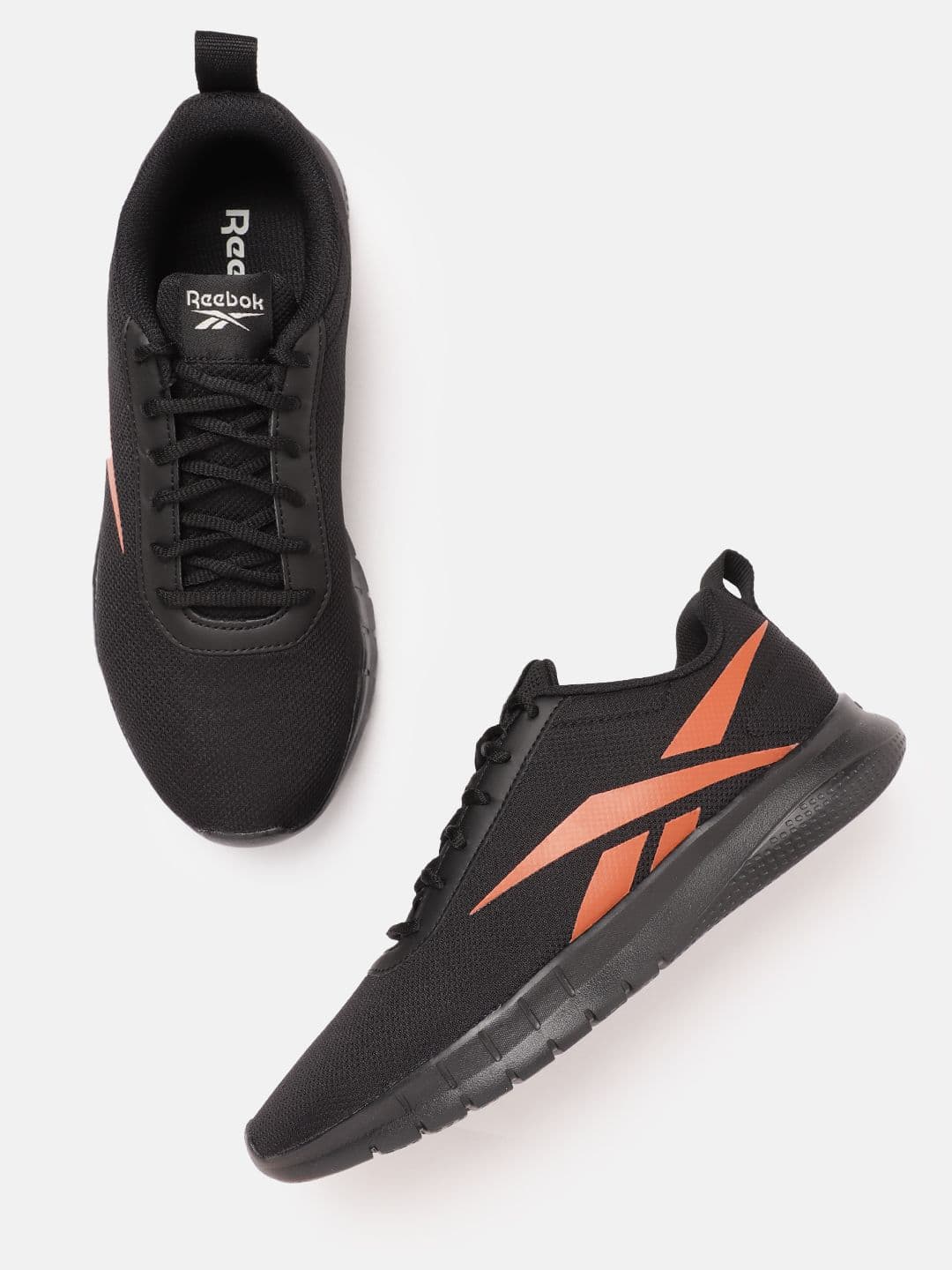 Reebok Men Woven Design Turbo Flight Running Shoes - view 1