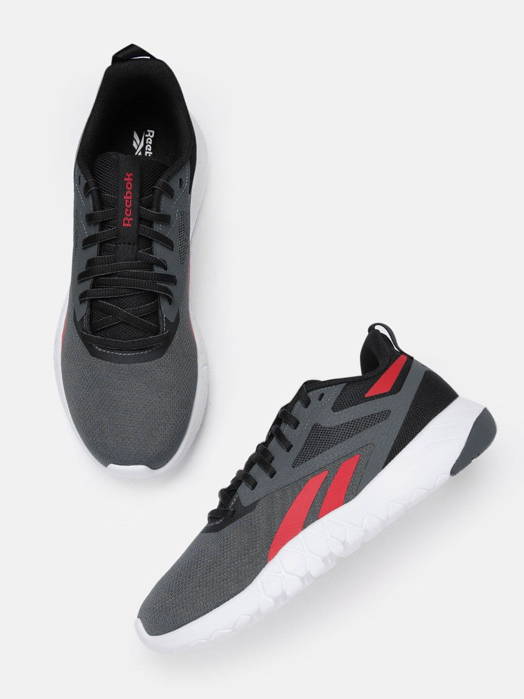 Reebok Men Brand Logo Detail Flexagon Force 4 Training or Gym Shoes - view 1