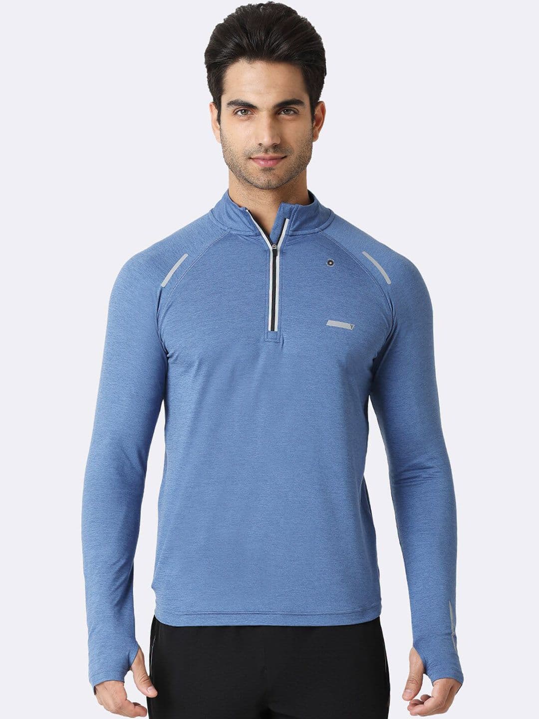 Van Heusen Innerwear Men Performance Solid Swift Dry Odour Shield Jacket - view 1