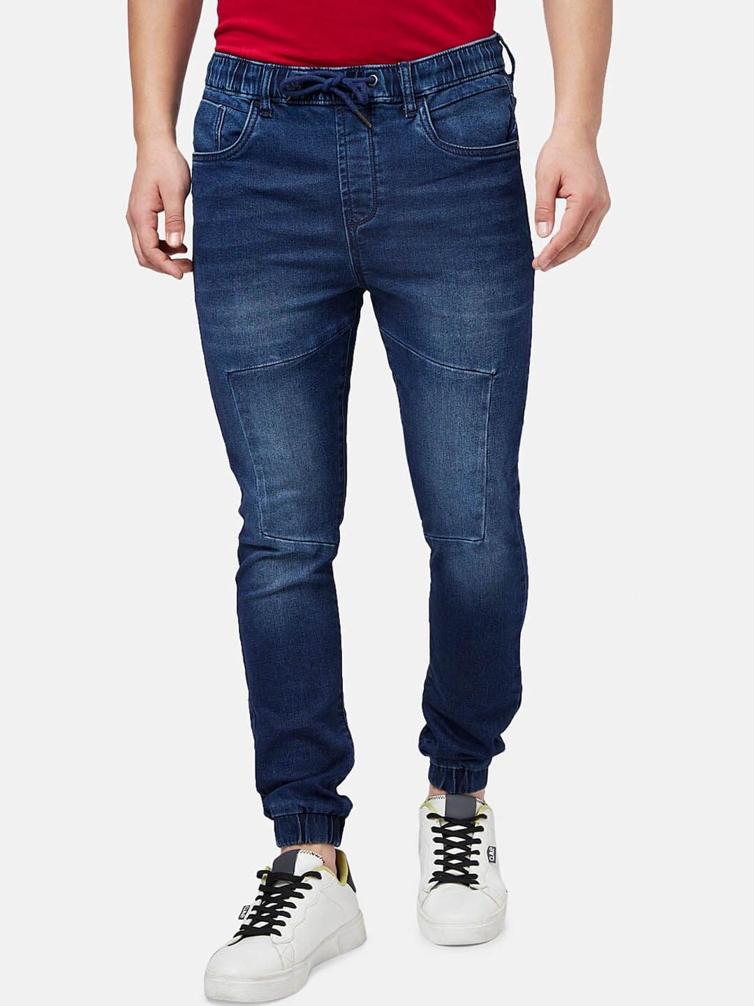 SF JEANS by Pantaloons Men Light Fade Joggers - view 1