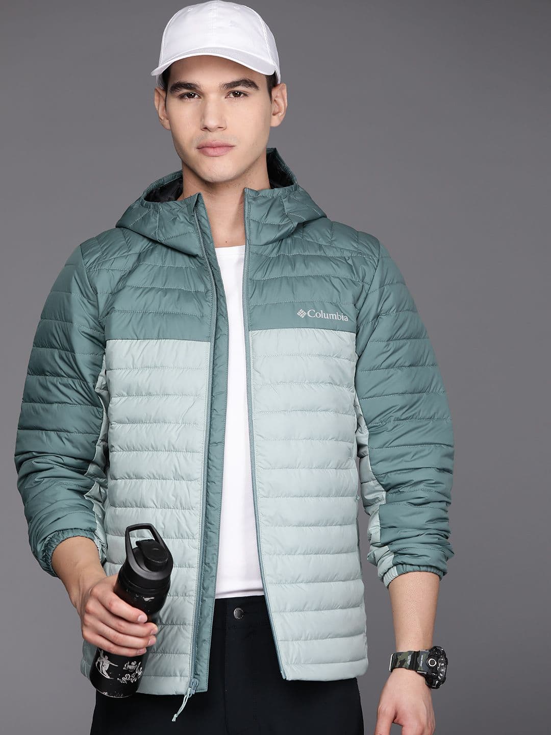 Columbia Men Silver Falls Down Jacket - view 1