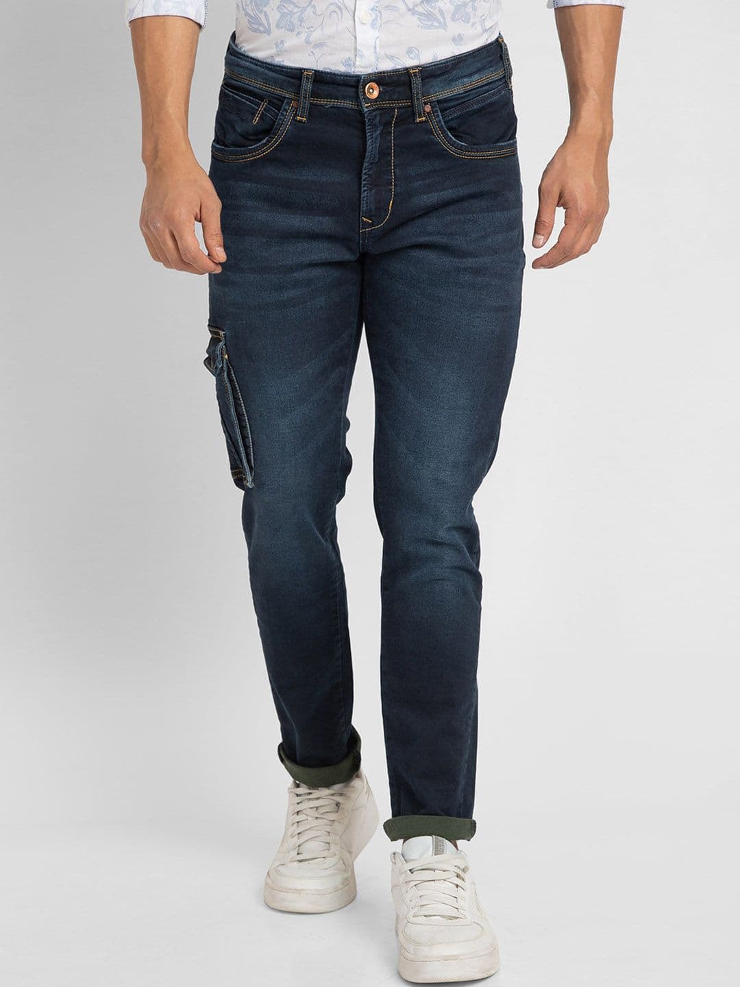 SPYKAR Men Relaxed Fit Light Fade Jeans - view 1