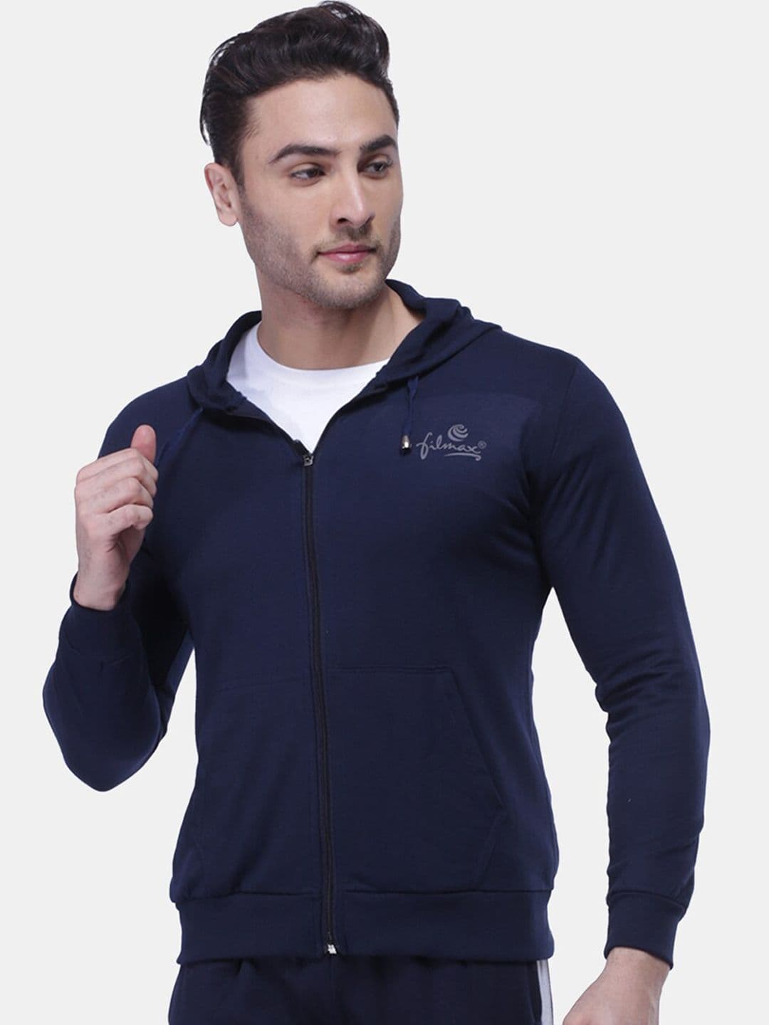FILMAX ORIGINALS Hooded Pure Cotton Bomber Jackets - view 1