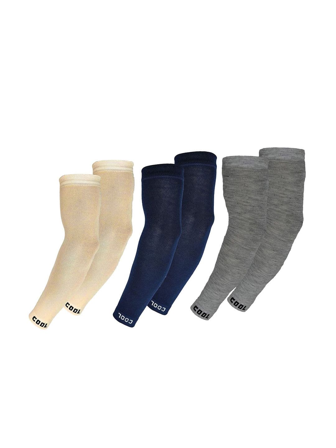 Aadikart Pack Of 3 Super Soft Elasticity Cotton Sports Arm Sleeves - view 1