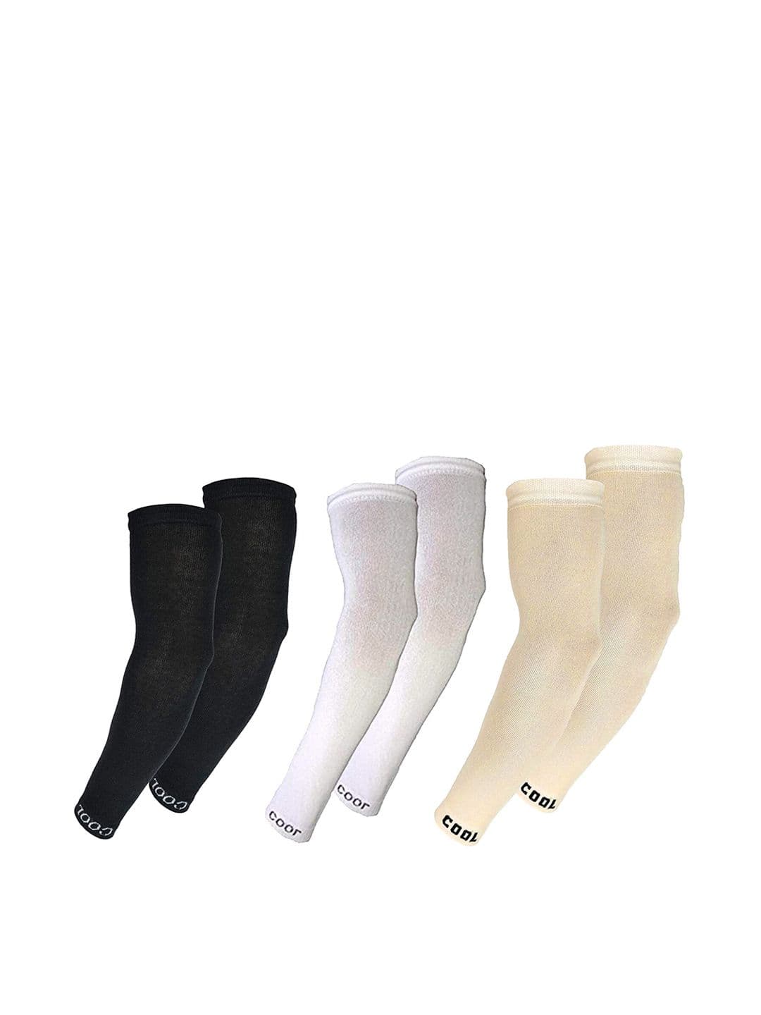 Aadikart Pack Of 3 Lightweight Soft Cotton Sports Arm Sleeves Gloves - view 1