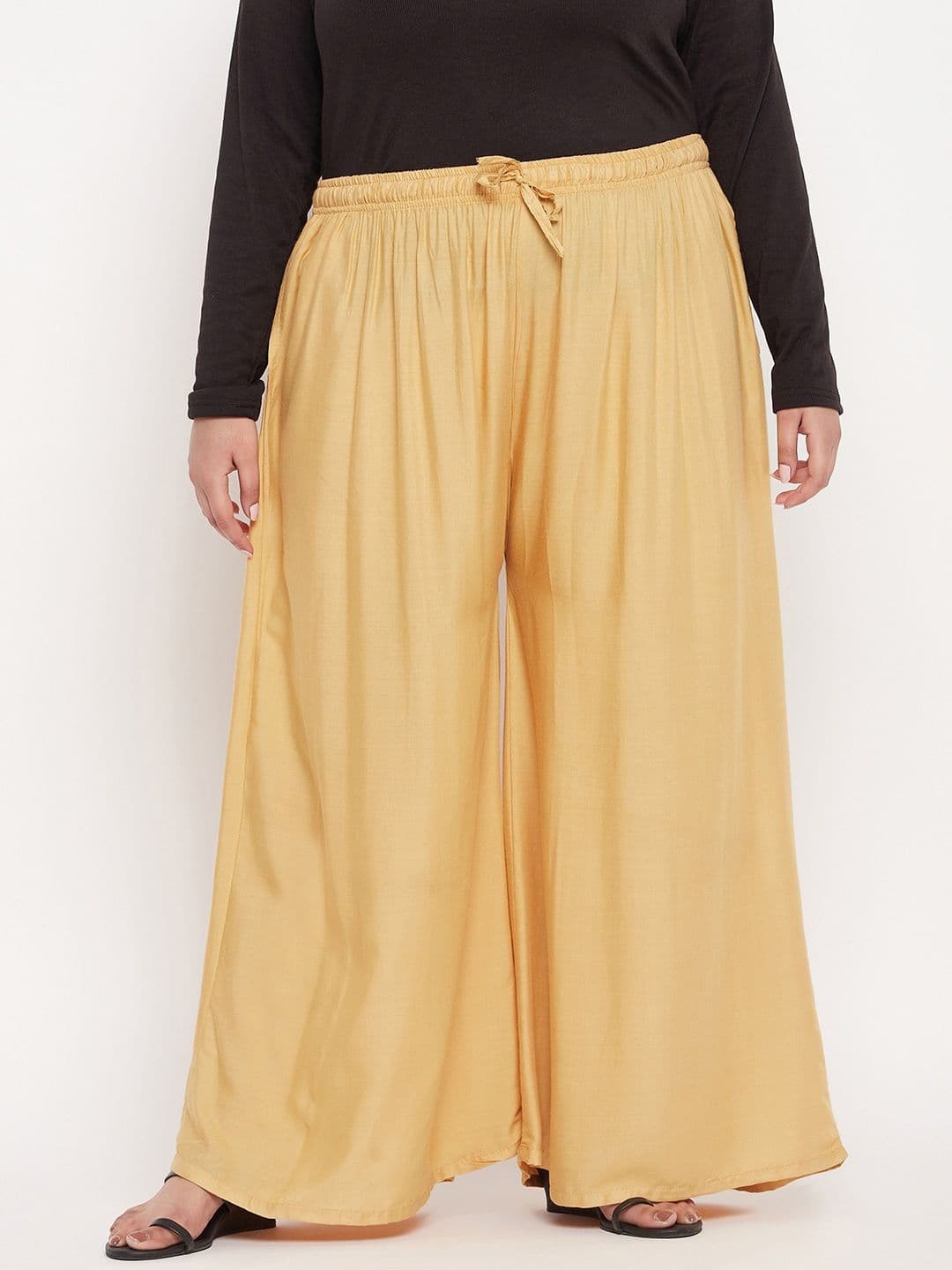 Clora Creation Women Plus Size Wide Leg Palazzos - view 1