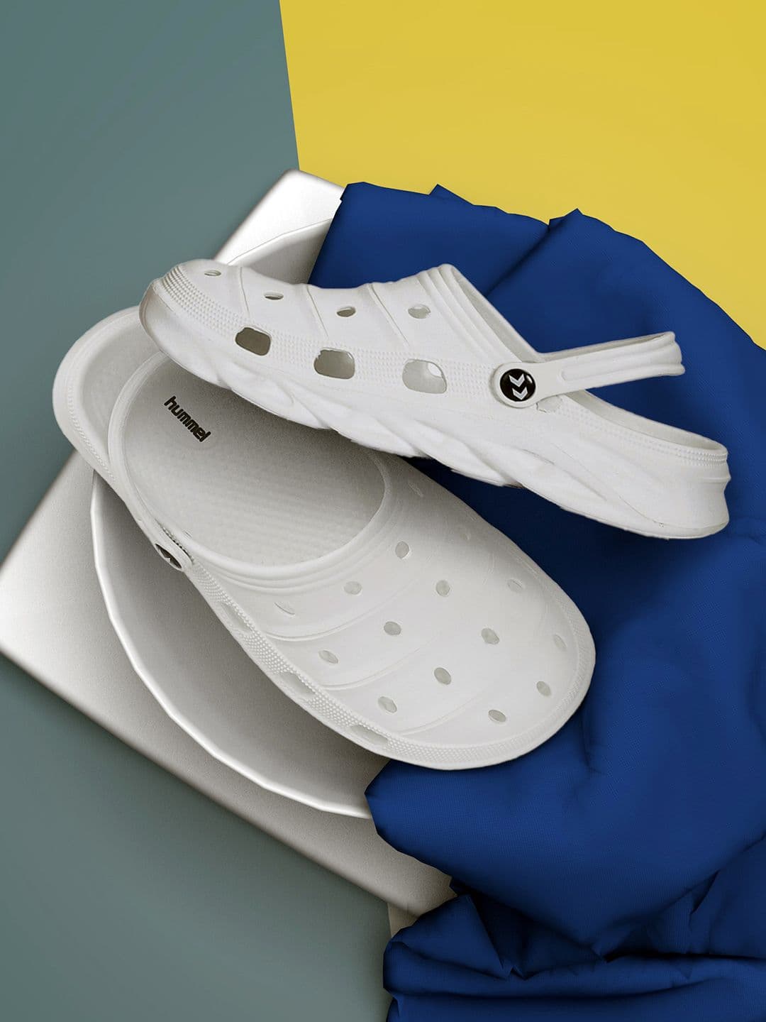 hummel Men Lase Cuts Rubber Clogs - view 1