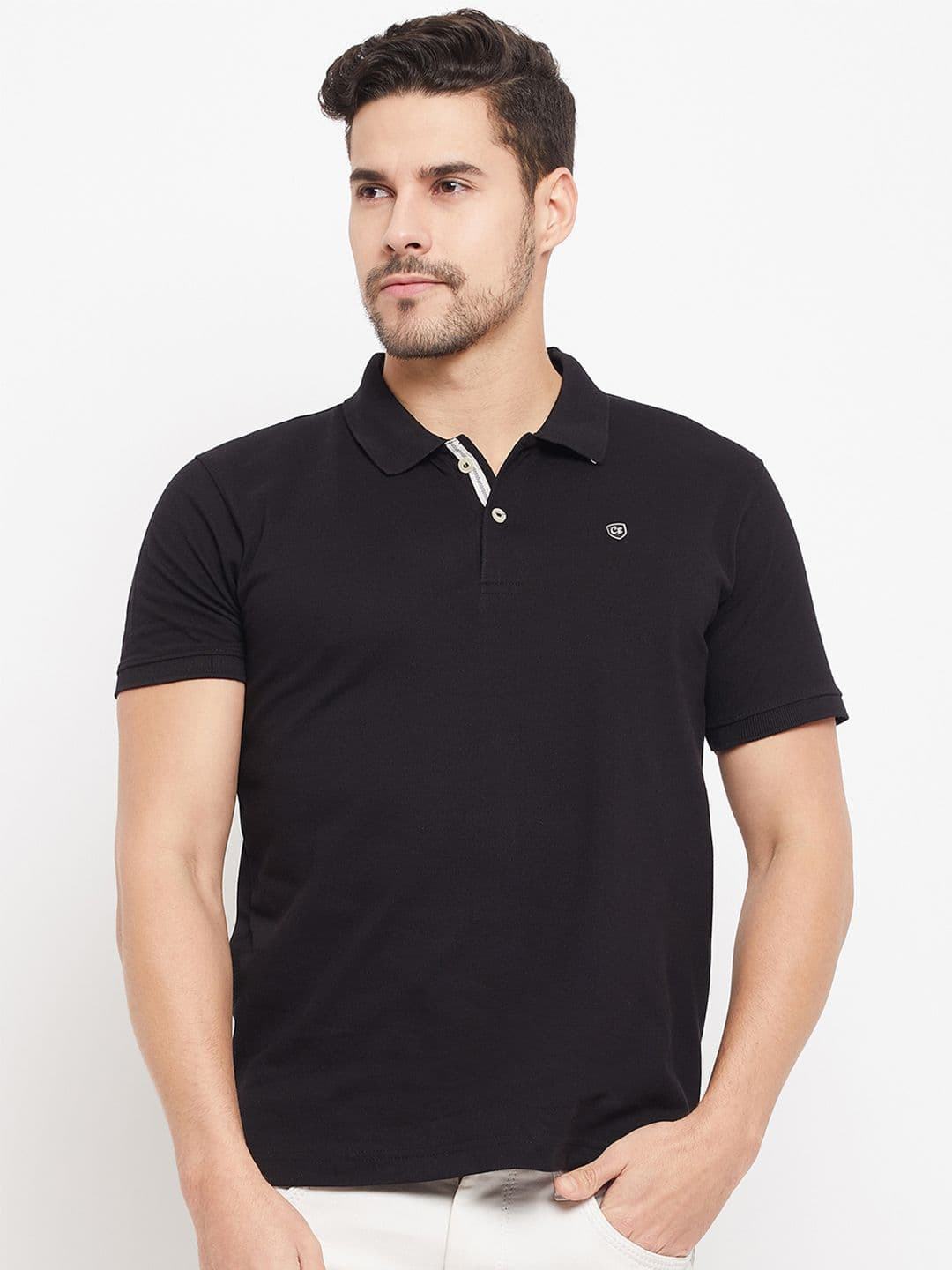 Cantabil Polo Collar Cotton T-shirt - view 1