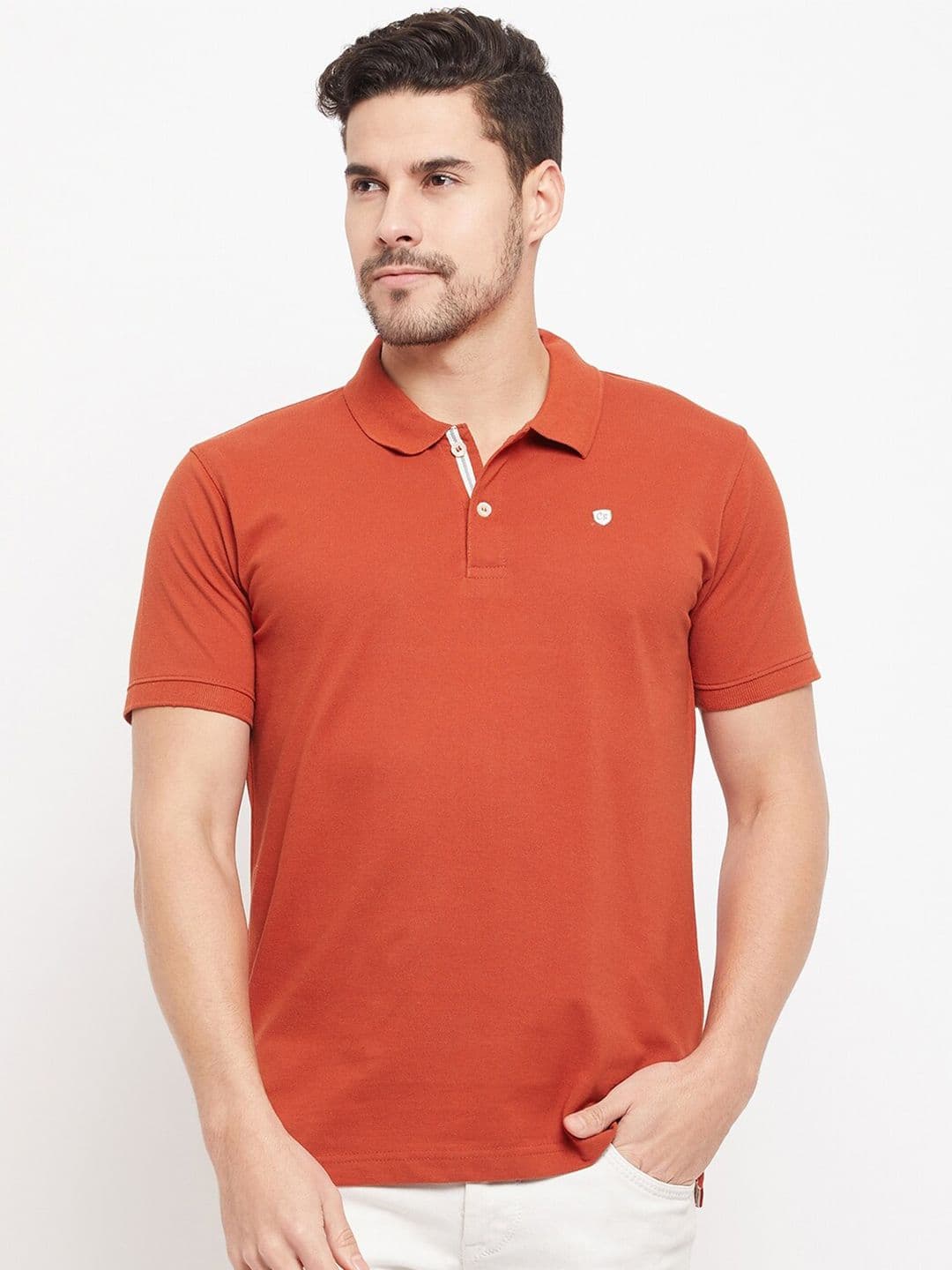 Cantabil Polo Collar Cotton T-shirt - view 1