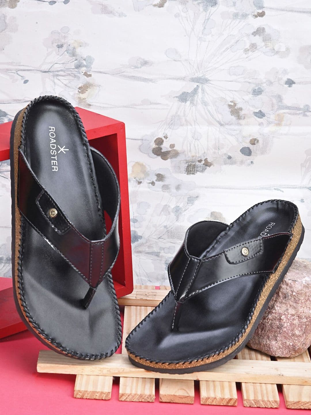 The Roadster Lifestyle Co. Men Slip On sleek Silhouette Casual Comfort Sandal - view 1