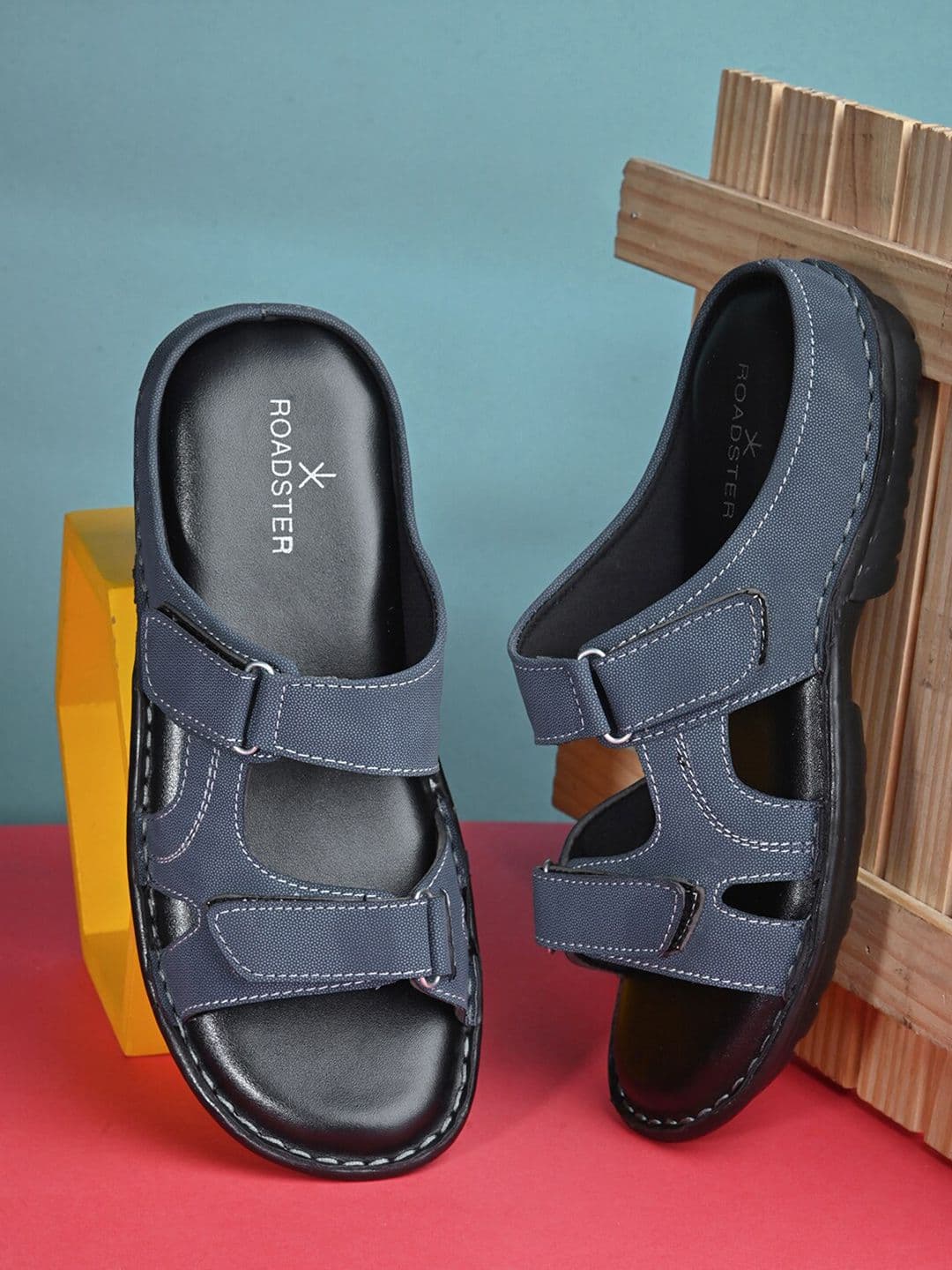 The Roadster Lifestyle Co. Men Sleek Silhouette Slip-On Casual Comfort Sandals - view 1