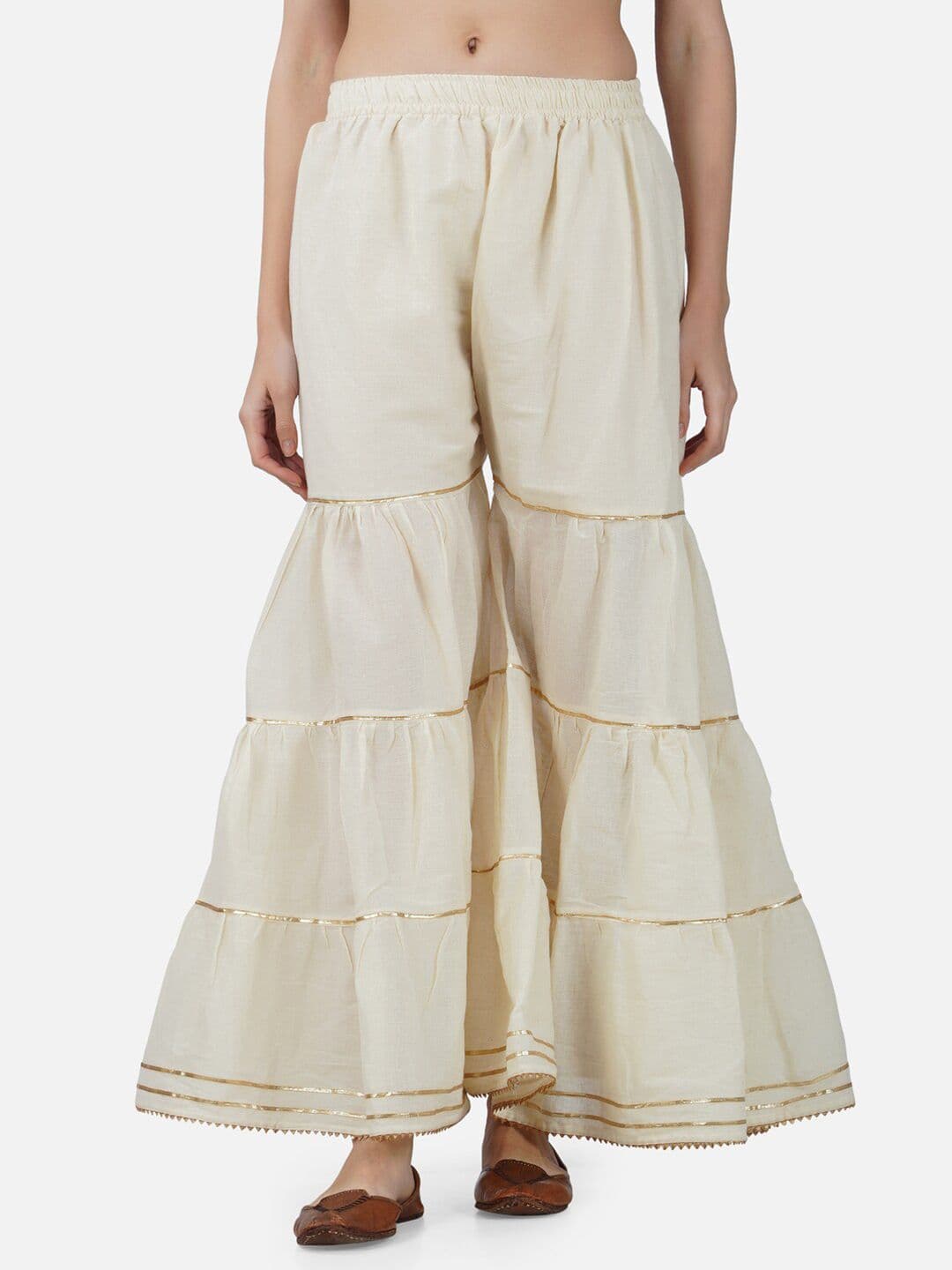BCZ Style Women Flared Cotton Ethnic Sharara - view 1