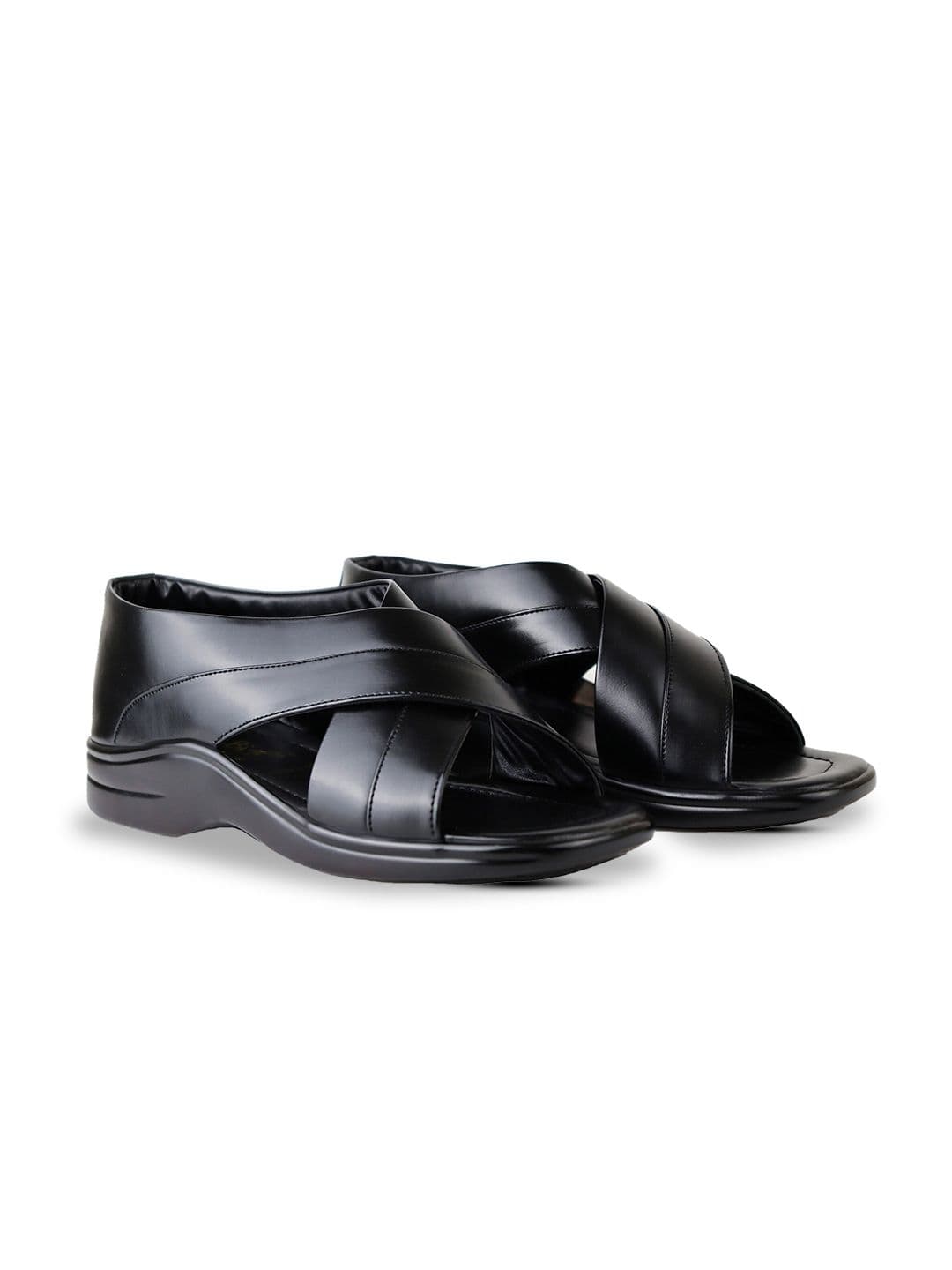 HikBi Lightweight Leather Close Back Slip on Shoe-Style Sandals - view 1