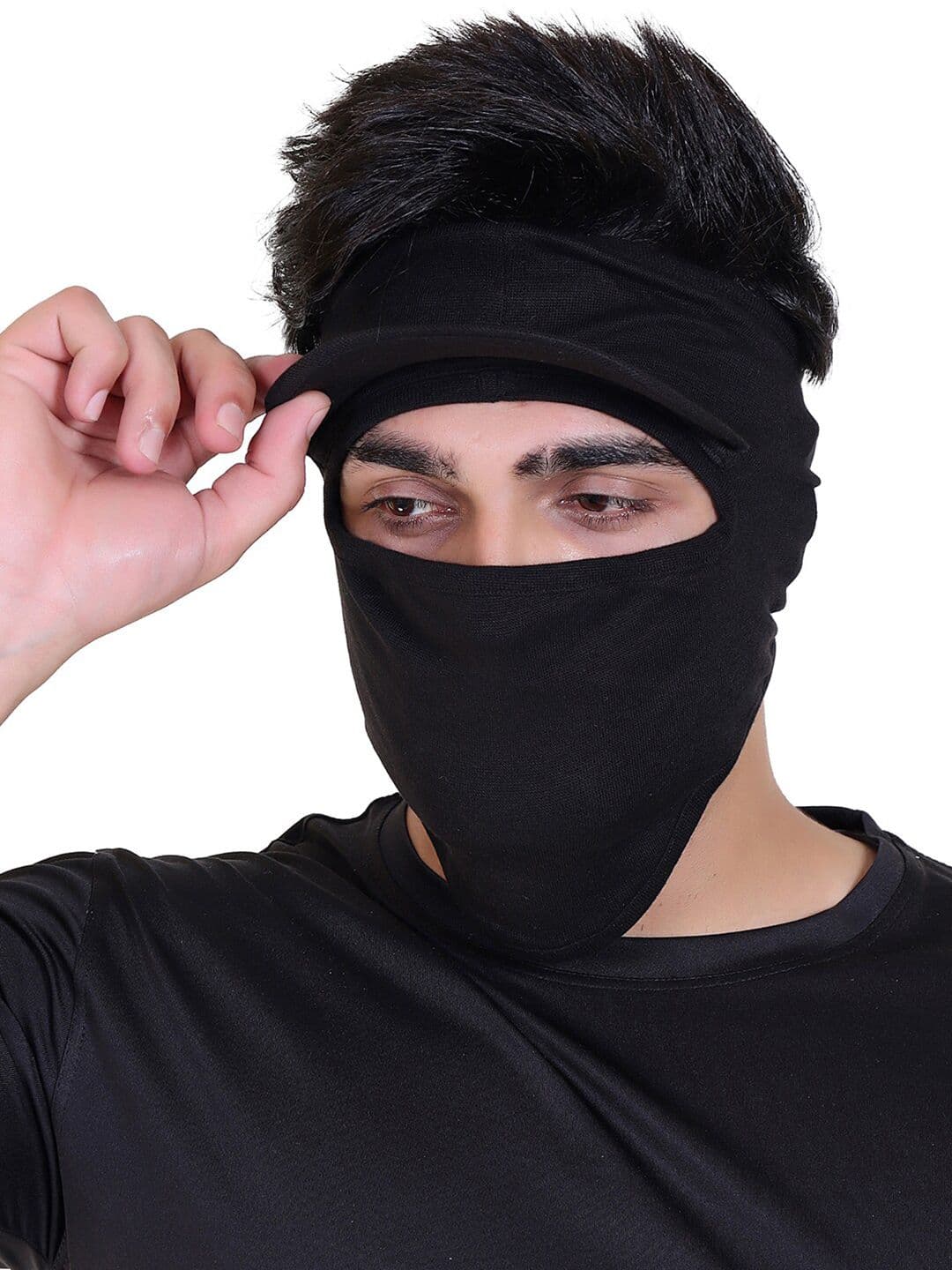 Gajraj Cotton Strechable Full Face Masks With Visor - view 1