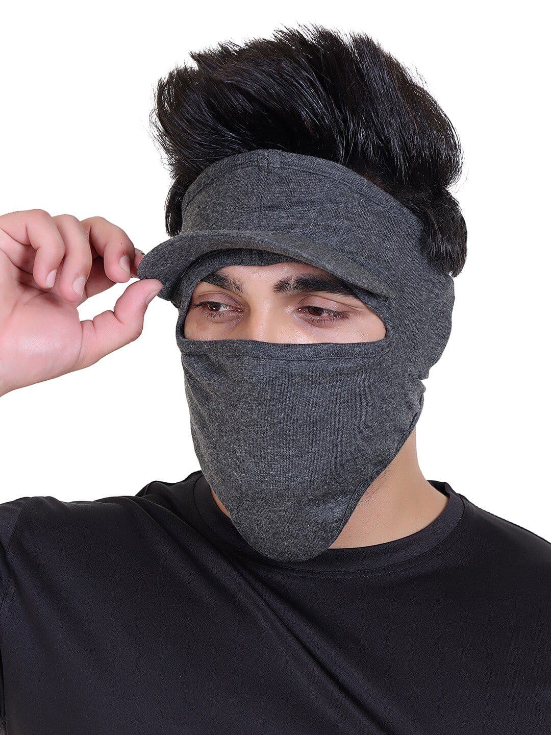 Gajraj Cotton Strechable Full Face Masks With Visor - view 1