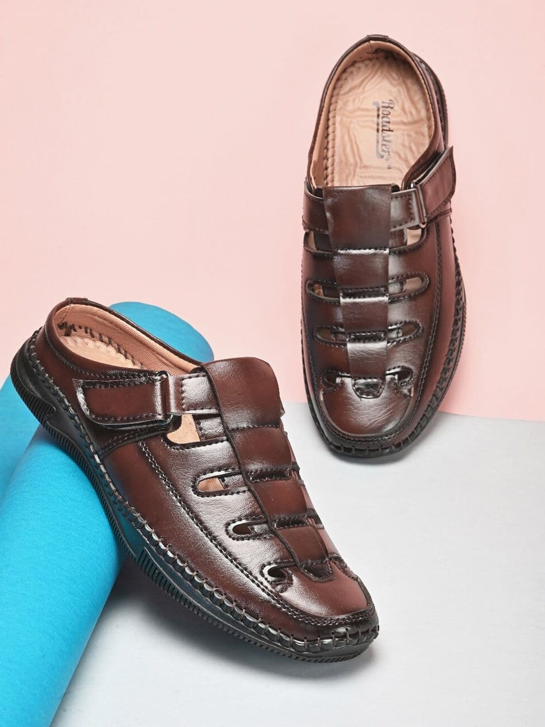 Roadster Lifestyle Co. Men Textured Comfort Sandals - view 1