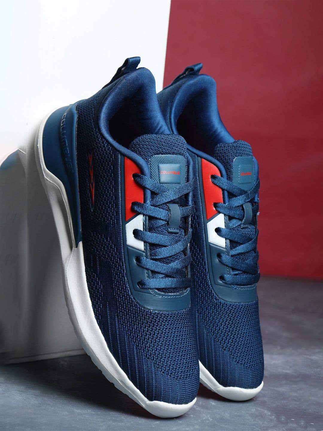 Columbus Men Optic Memory Foam Running Sports Shoes - view 1