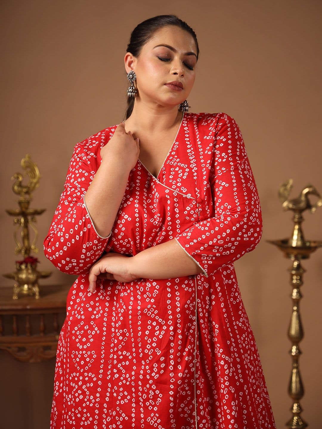 anayna Bandhani Printed Kurta - view 1