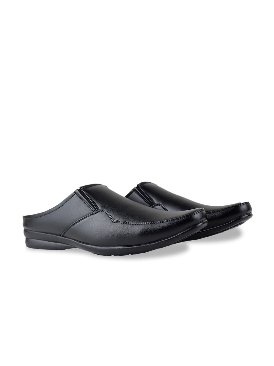 HikBi Men Leather Formal Slip-On Shoes - view 1