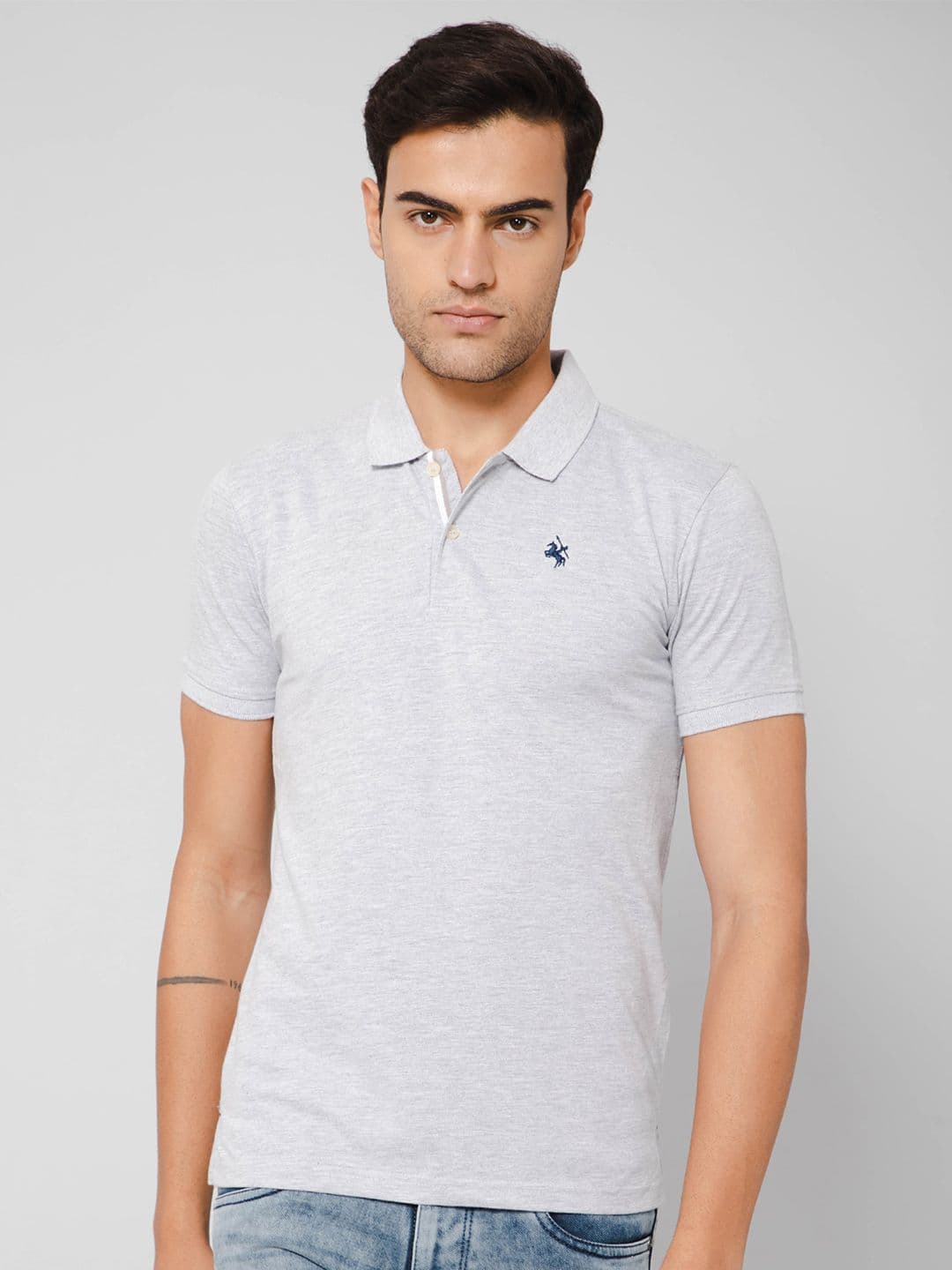 Cantabil Polo Collar Cotton T-shirt - view 1