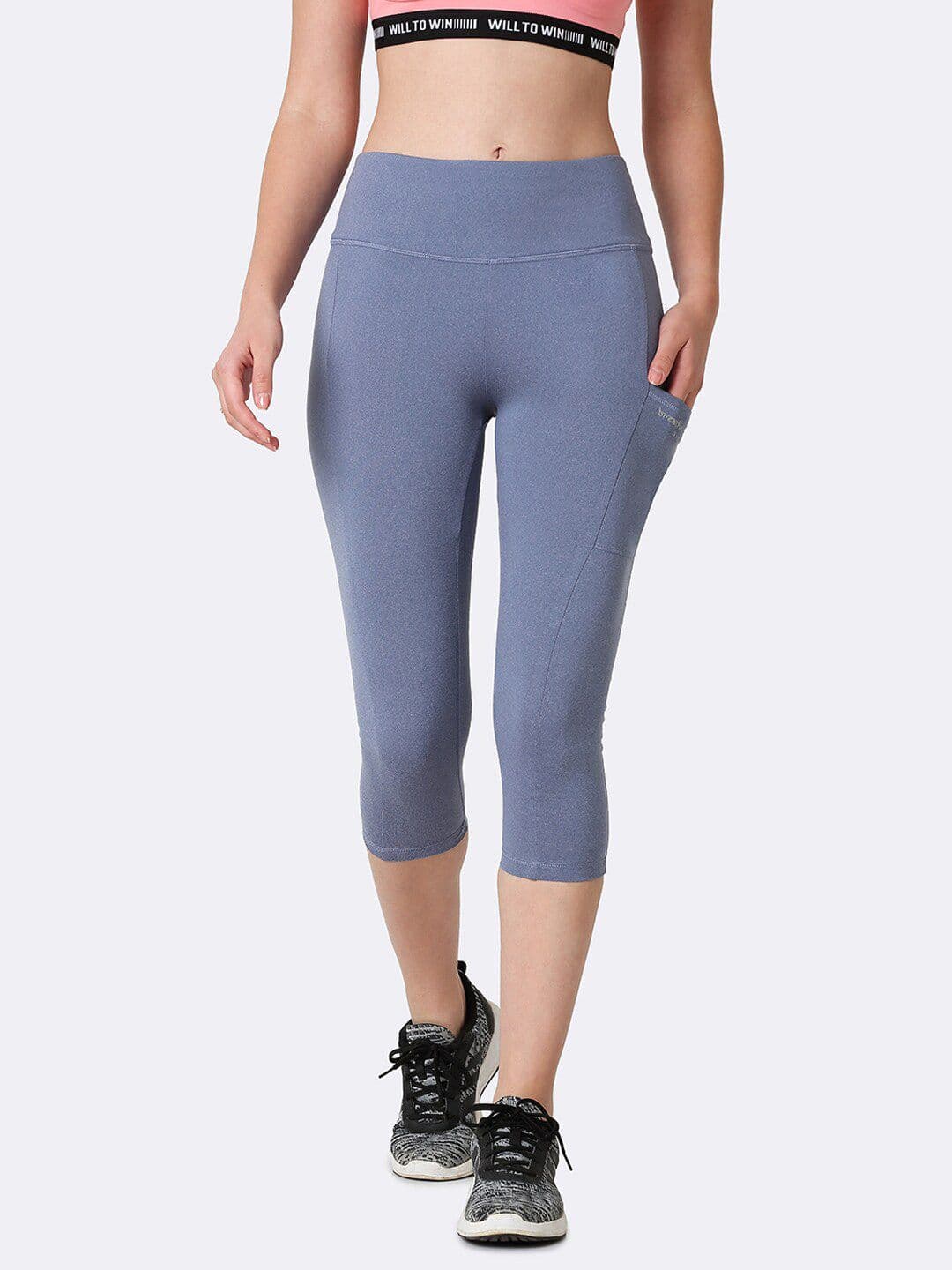 Van Heusen Proactive Women Snug Fit High Stretch Yoga Tights - view 1