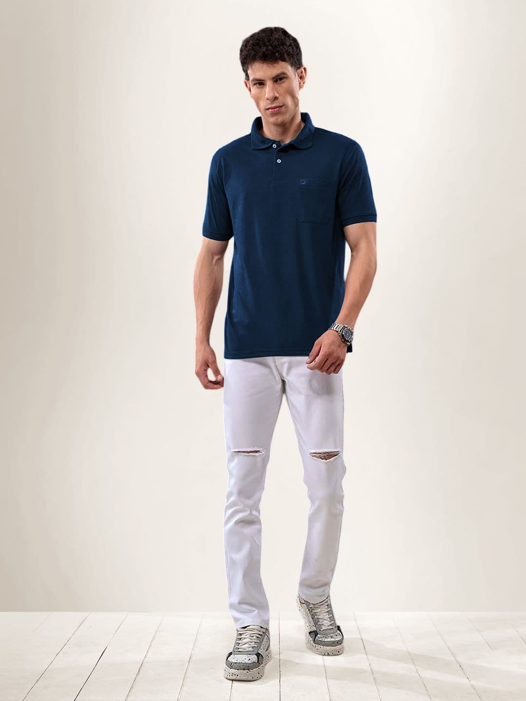 LUX NITRO Polo Collar Anti Odour T-shirt - view 1