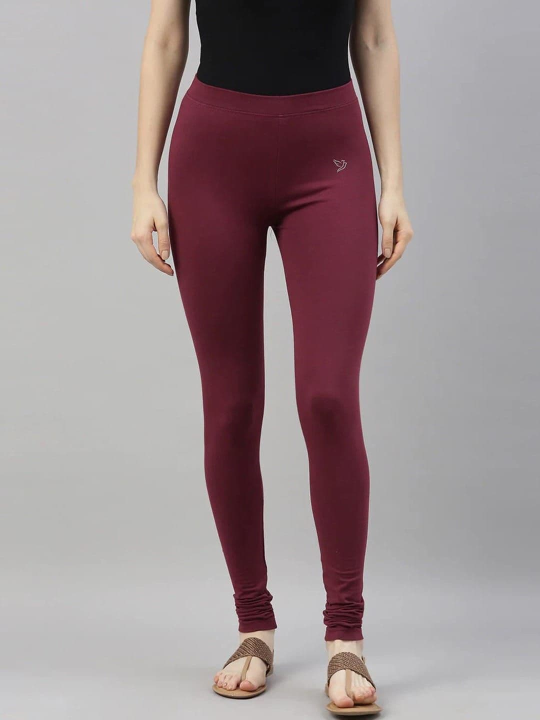 TWIN BIRDS Women High-Rise Churidar-Length Leggings - view 1