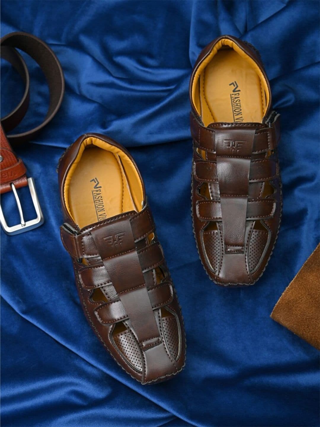 Fashion Victim Men Slip On Fisherman Sandals - view 1