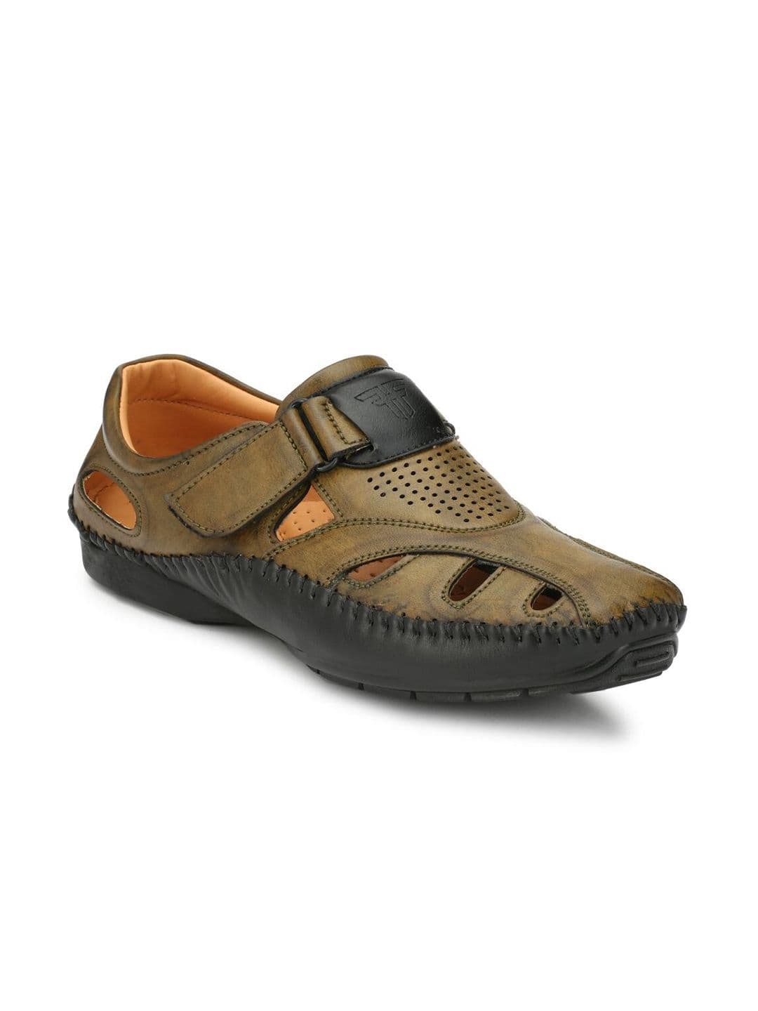 Fashion Victim Men Velcro Fisherman Sandals - view 1