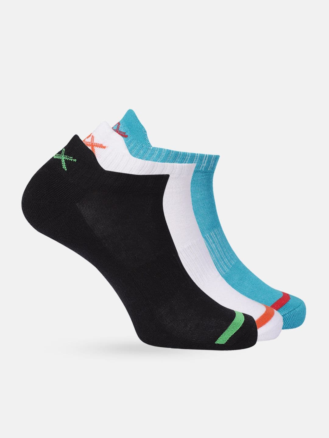 HRX by Hrithik Roshan X fwd Men Pack of 3 Ankle Length Socks - view 1