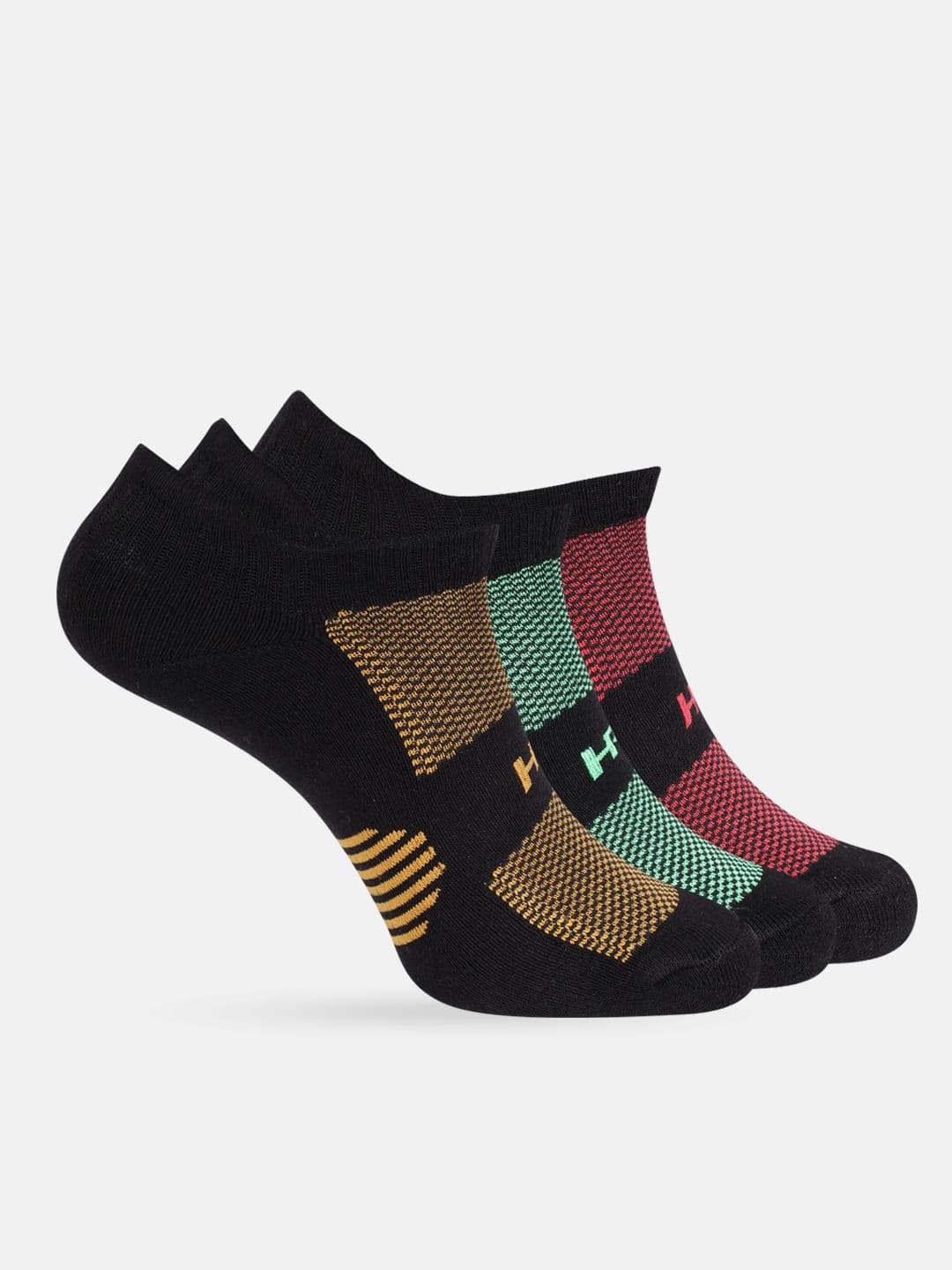 HRX by Hrithik Roshan X fwd Men Pack of 3 Ankle Length Socks - view 1