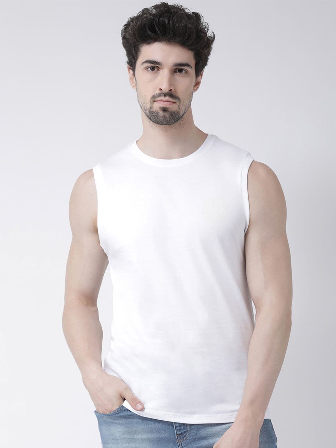 Friskers Round Neck Cotton T-shirt - view 1