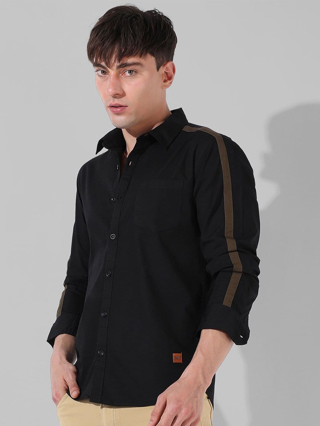 CAHOOT Classic Spread Collar Cotton Casual Shirt - view 1
