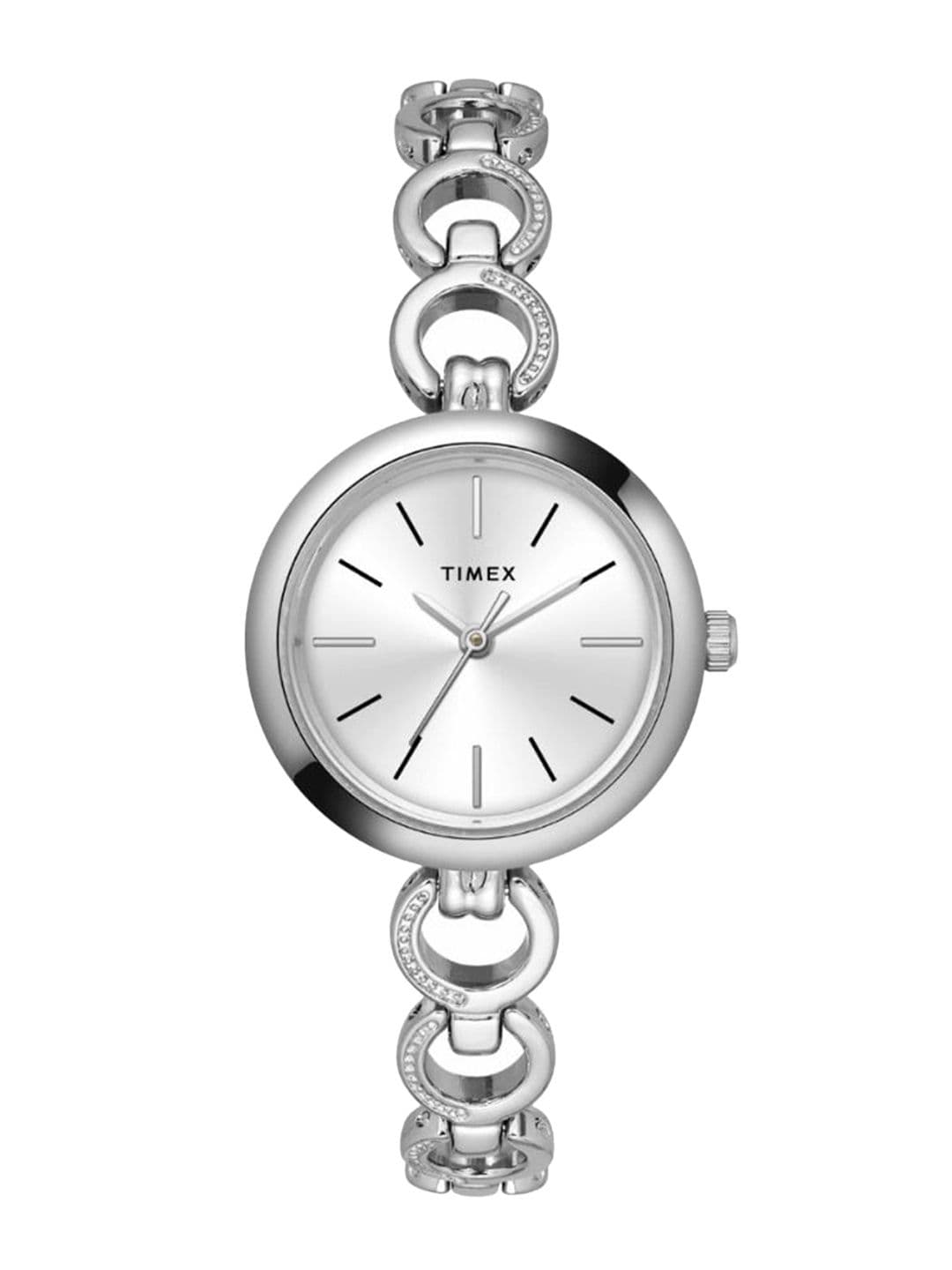 Timex Trendline Round 26mm Silver Dial Analog Women Watch - TWEL11432 - view 1