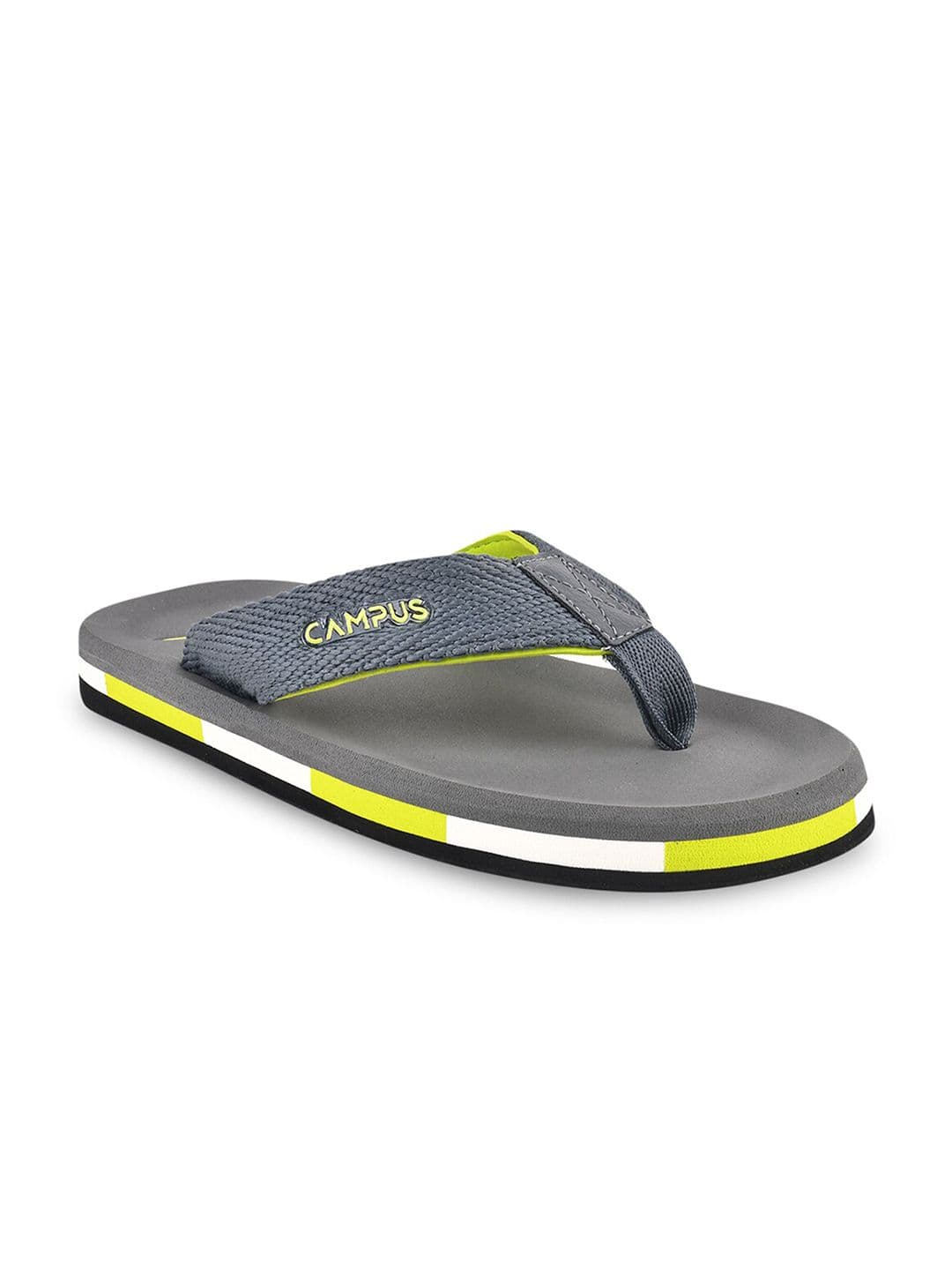 Campus Men Printed Thong Flip-Flops - view 1