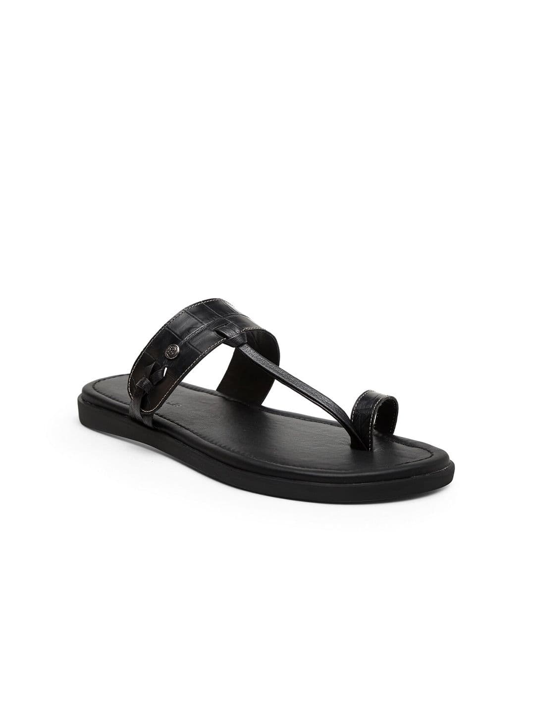 BEAVER Men One Toe Leather Comfort Sandals - view 1